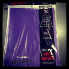 Ultra-PRO Pro-Binder-Purple